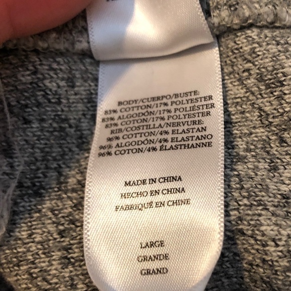 Rails Kennedy Heather Grey Crewneck Sweatshirt - Picture 7 of 7